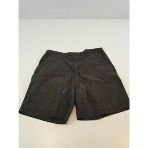 Patagonia Shorts Mens 38 Gray Chino Seersucker 10" Outdoor Hiking Thrift